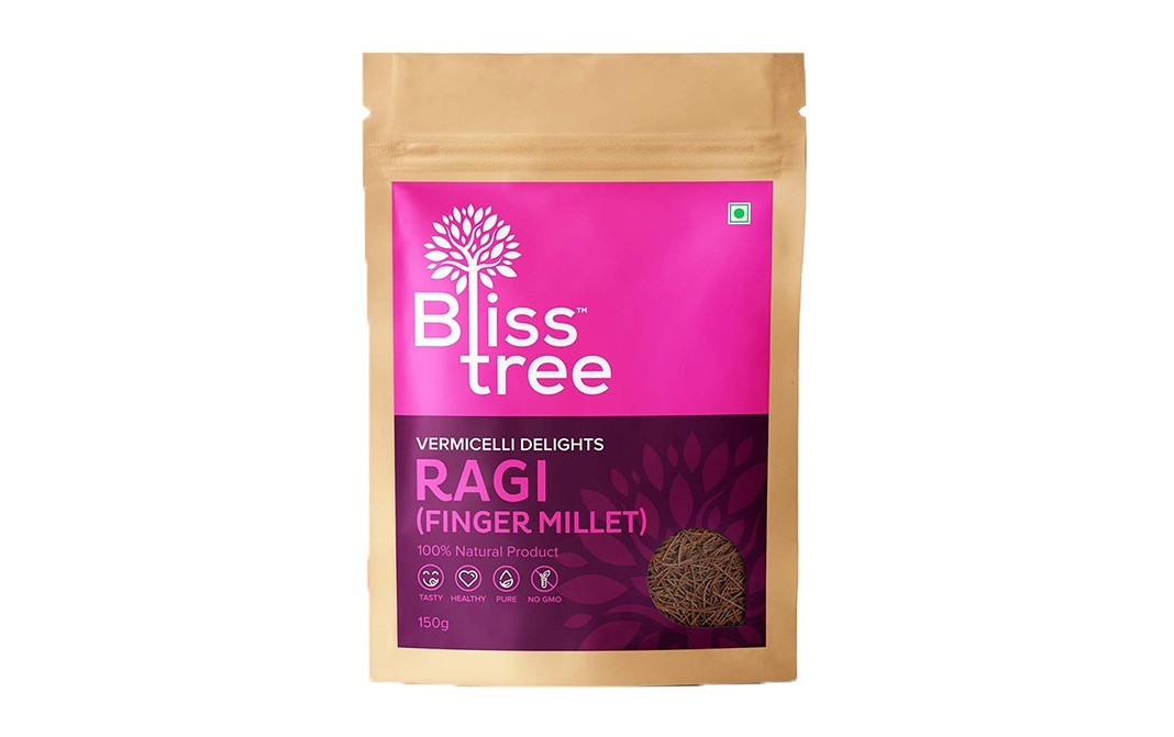 Bliss Tree Vermicelli Delights Ragi (Finger Millet)   Pack  150 grams